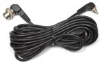 Screwlock PC to Elinchrom Studio Flash &mdash; 5 Meter (16 Feet) Straight Flash Sync Cord