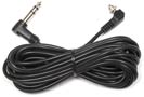 Screwlock PC to Right Angle White Lightning Studio Flash &mdash; 5 Meter (16 Feet) Straight Flash Sync Cord