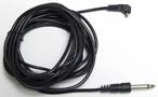 5 Meter (16 Feet) Straight Flash Sync Cord with &frac14; Inch (6.3mm) Phone Plug (mono)