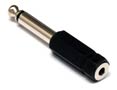 1&frasl;4 Inch Mono Phone Plug (6.3mm) to 1&frasl;8 Inch Mono Miniphone Jack (3.5mm) Adapter