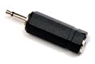 Mono Miniphone Jack (3.5mm - 1&frasl;8 Inch) to Subminiphone Plug (2.5mm - 3&frasl;32 Inch) Adapter