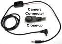 Shutter Release Cable for Canon &mdash; 3 Pin &mdash; N3 Connector to Pocket Wizards