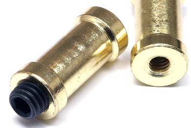 5&frasl;8 Inch (Nominal) Spigot &mdash; 3&frasl;8"-16 Threaded Stud one end &mdash; 1&frasl;4"-20 Threaded Hole other end