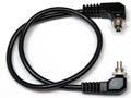 Screwlock PC to Screwlock PC &mdash; 35 centimeter (13 inch) Straight Flash Sync Cord