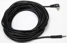 Screwlock PC to Miniphone Plug (1&frasl;8" � 3.5mm) &mdash; 10 Meter (32 Feet) Straight Flash Sync Cord