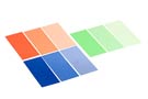2"x5" Color Correction Pack &mdash; for 3 Compact Flashes